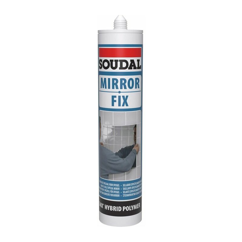 Soudal - Colle miroir Mirror Fix Polymère hybride smx - 290 ml