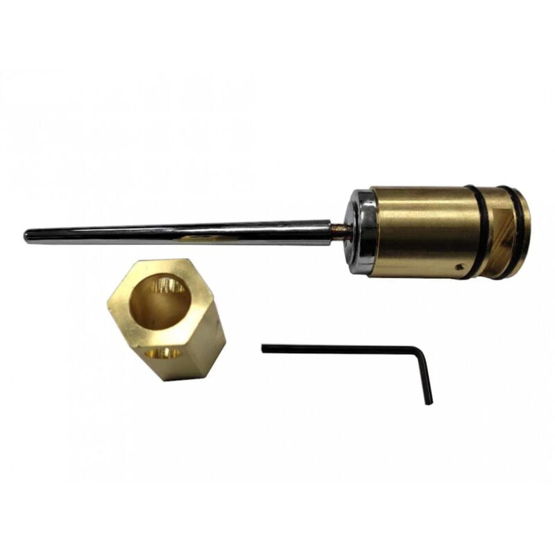 Cartouche montée sur support et manette chromée pour mitigeur lavabo référence 40.708.