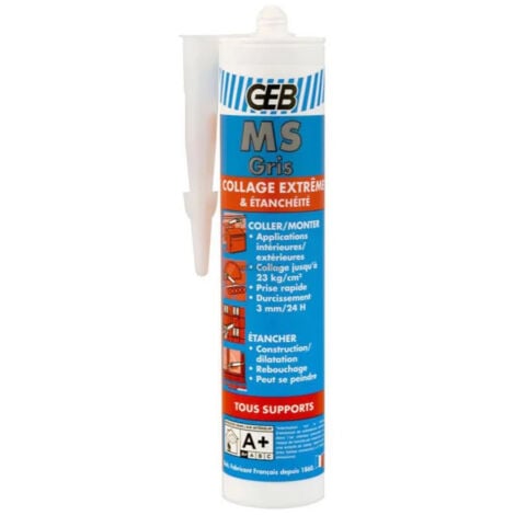 MASTIC FIXATION MS9 ORIGIN. BRUN 310ML (Vendu par 1)