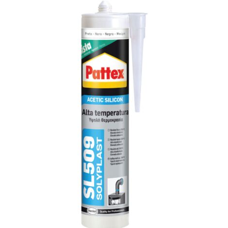 Cartouche Pattex SL509 300 ml mastic silicone rouge haute tempA rature 300 C