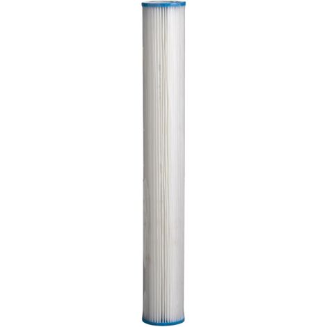 Cartouche Plissée type piscine 20 pouces 10µ