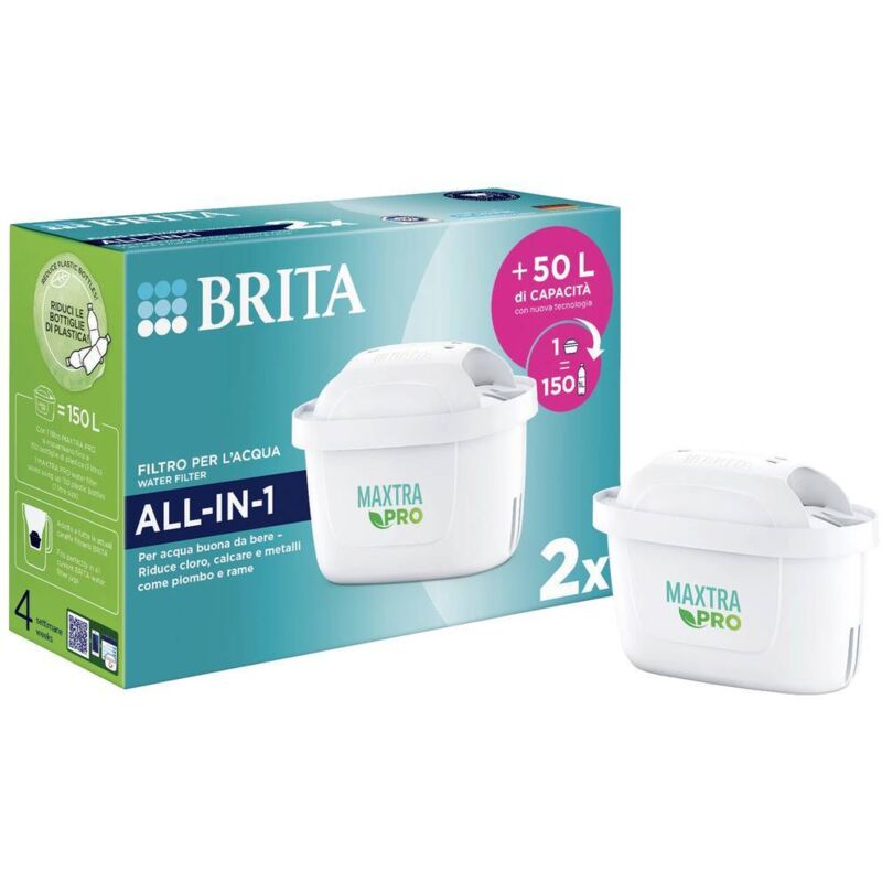 Maxtra Pro 2 filters all in 1 4006387122287 Cartouche filtrante blanc - Brita