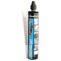 Cartouche scellement chimique polyvalent First SCELL-IT - 410 ml - Blanc/pierre - FIRST410B