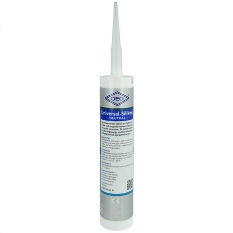 Cartouche silicone inodore blanc