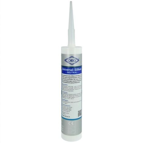Cartouche silicone inodore transparent