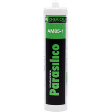 Cartouche silicone neutre DL Chemicals Parasilico AM85-1 310 ml Gris anthracite (RAL 7016)