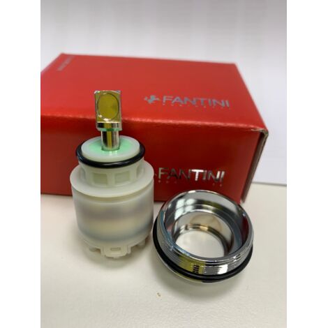 Cartouche thermostatique 25mm 90003370 – Compatible robinets Fantini – Disque céramique – Bague de fixation incluse – Rubinetteriashop