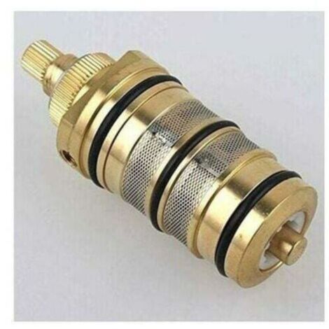 Cartouche Thermostatique et PoignéE en Laiton pour le Bain Douche pour Mitigeur MéLangeur Barre de Douche Robinet MéLangeur Douche Cartouche MéLangeur