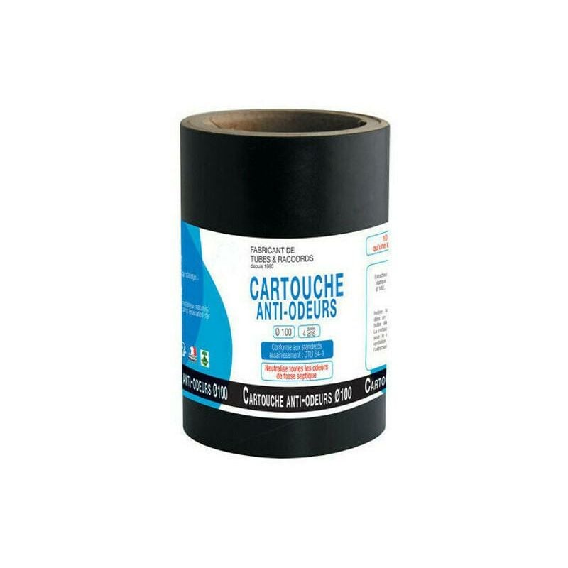 Cartouche / Filtre anti-odeurs diamètre 100 fosses septique