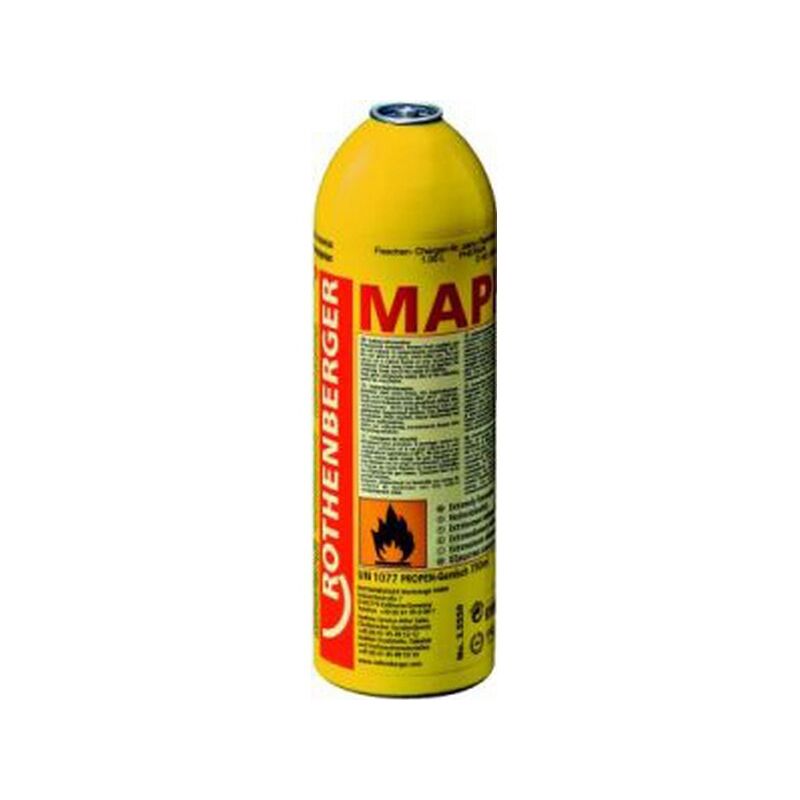 Rothenberger - Cartouches de gaz mapp®, Contenu : 750 ml (Par 12)
