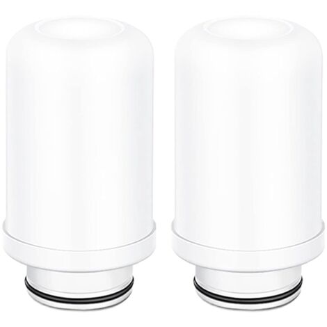 Cartouches de rechange pour filtre à eau, filtre en céramique, système de filtration pour robinet (2 cartouches en céramique)