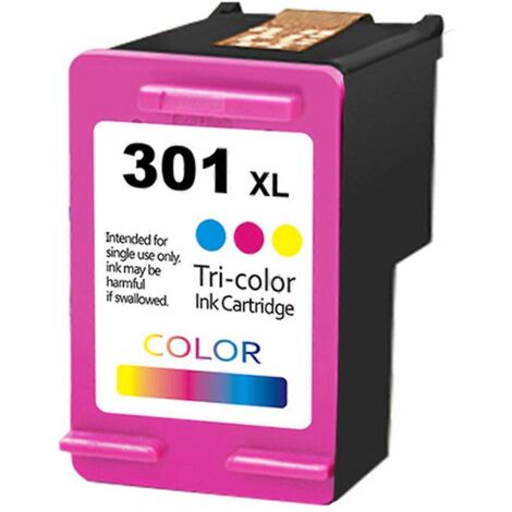 Cartouches d'encre 301XL de remplacement pour cartouches 301, pour imprimantes Deskjet multicolores