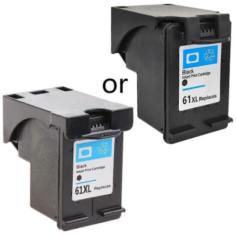 Cartouches d'encre 61XL HP61XL compatibles pour imprimantes Deskjet Envy 4500, HP 2620, HP 3510 - Haute capacité, noir et couleur, remplacement économique.