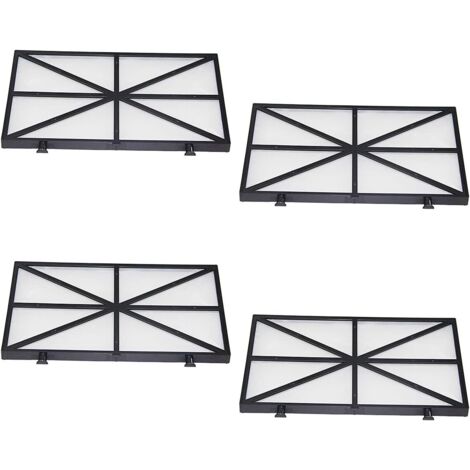 Cartouches filtrantes de rechange 9991433-R4 pour robot nettoyeur de piscine Delfin M200, M400, M500 (4 pièces)