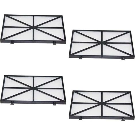 Cartouches filtrantes de rechange 9991433-R4 pour robot nettoyeur de piscine Delfin M200, M400, M500 (4 pièces)