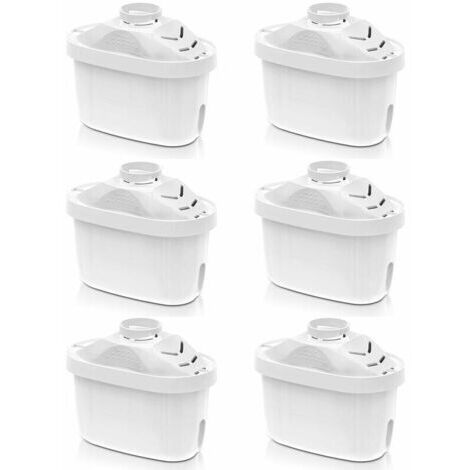 Cartouches filtrantes de rechange pour carafe filtrante Brita Maxtra (paquet de 6)