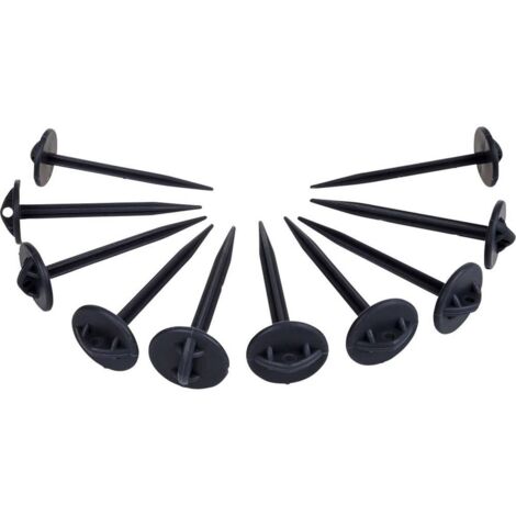 cartrend 10388 Picchetto per tenda Heringe für Bodenplane 10 Stück 9 cm 1 pz.