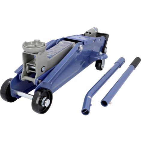 cartrend Cric rouleur 2 t Hauteur de travail: 13.5 - 35 cm - rouge