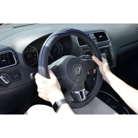 Cartrend Lenkradhülle Performance blau Lenkradbezug