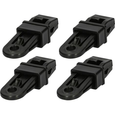 Cartrend Zeltteppichclips 4 Stück