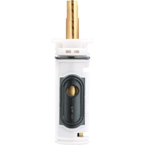 Cartridge 1222 is compatible with Moen Posi-Temp single-lever tub shower faucets.