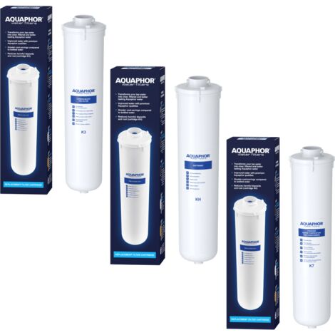 Cartucce Aquaphor K3, KH, K7.