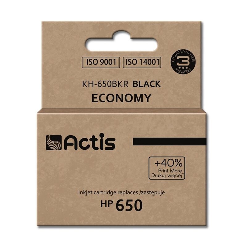 Actis - Inchiostro KH-650BKR per stampante hp