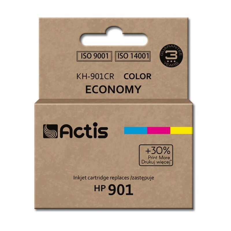 Image of Actis - Inchiostro KH-901CR per stampante hp Sostituzione hp 901XL CC656AE Standard 18ml colore
