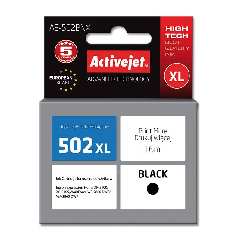 Inchiostro Activejet AE-502BNX (ricambio per Epson...