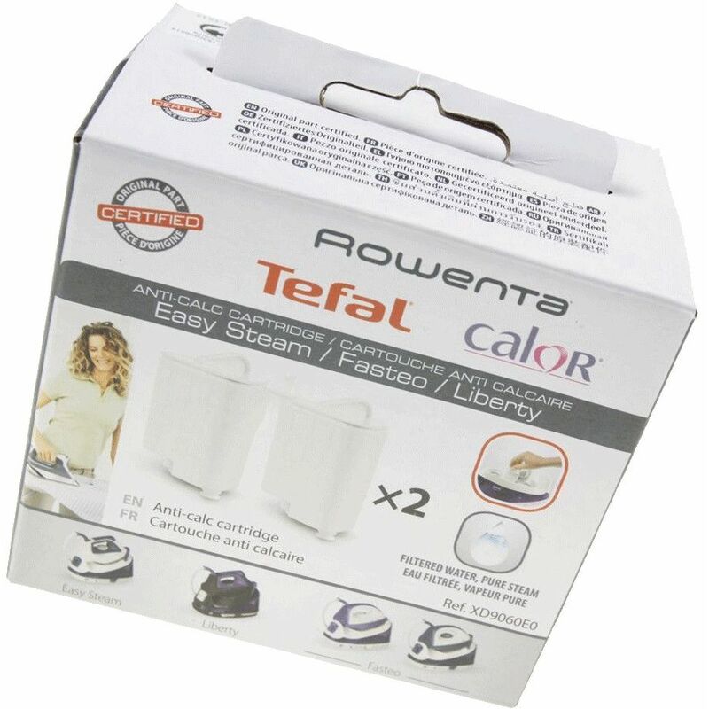 Cartuccia anticalcare ( confezione di 2 articoli ) - Ferro da stiro, Ferro a vapore Calor 2967973666042002050