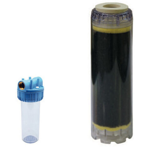 Cartuccia carbone attivo 25 cm per portafiltro acqua potabile