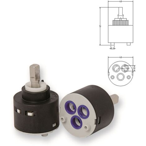 Cartuccia ceramica n.160 joystick d.40 - rubinetti Nobili 818000PBNBJS40