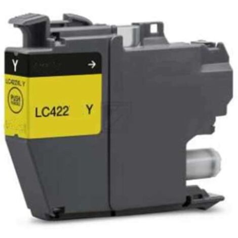 Cartuccia Compatibile Brother Lc422 Giallo