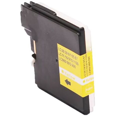 Cartuccia Compatibile Brother Lc980/1100 Giallo