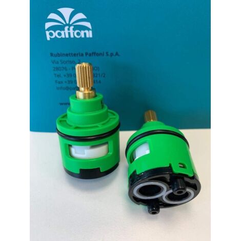 Cartuccia deviatrice di ricambio con stop per colonna Paffoni ZVIT095  Cartuccia