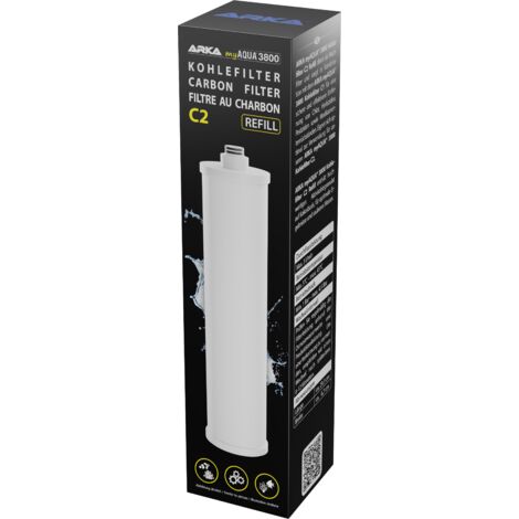 CARTUCCIA DI CARBONE DI RICAMBIO PER FILTRO A OSMOSI INVERSA RO CARBONE ATTIVO C2