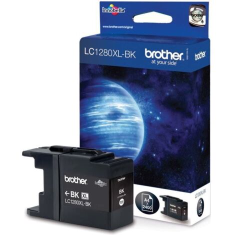 Cartuccia di Inchiostro Brother LC1280XLBK Originale Nero per MFC-J5910DW MFC-J6510DW