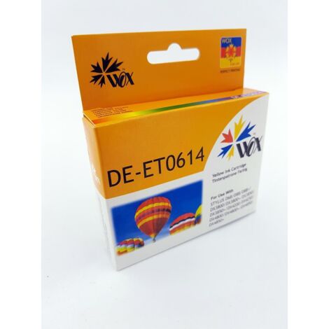 Cartuccia di inchiostro sostitutiva Wox Yellow EPSON T0614 C13T06144010