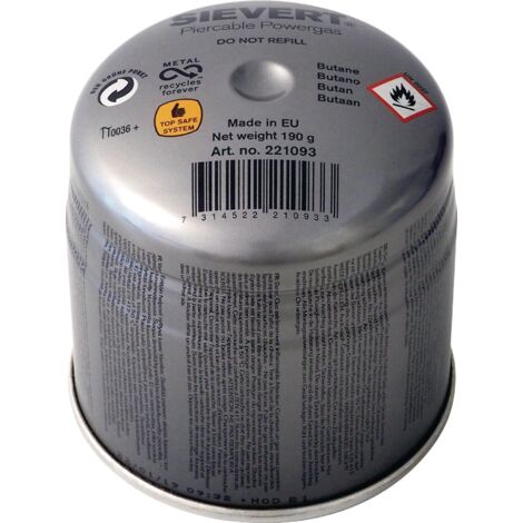 Cartuccia di iniezione 2210 190g 350 ml 1925°C