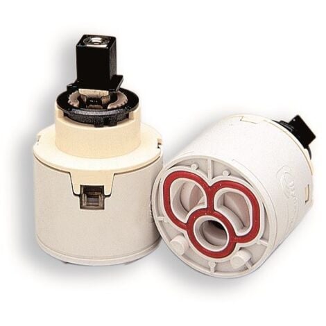 RUBINETTERIASHOP Cartuccia di ricambio Ø35 per rubinetteria monocomando Hydroplast G35 Cartuccia