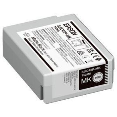 Cartuccia d'inchiostro Epson SJIC42P-MK per stampante CW C4000e mk, nero opaco