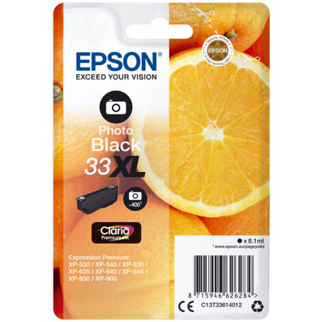 Cartuccia Epson 33XL Oranges [photo nero] [C13T33614012]