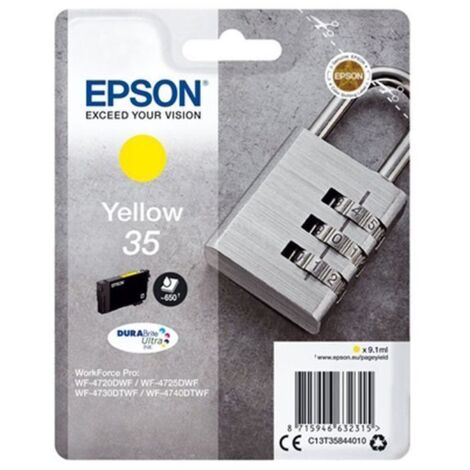 Cartuccia Epson 35XL ad alta capacit� gialla per stampante a getto d'inchiostro ad alte prestazioni