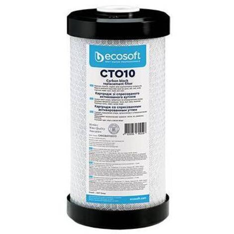 CARTUCCIA FILTRANTE CTO 4,5" ECOSOFT Misura: H. 20"