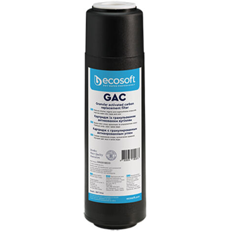 CARTUCCIA FILTRANTE GAC 2,5 ECOSOFT- H. 10- ECOSO- pezzi 1