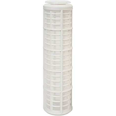 Cartuccia filtrante in nylon lavabile h20" filtrazione 70 micron riutilizzabile e lavabile
