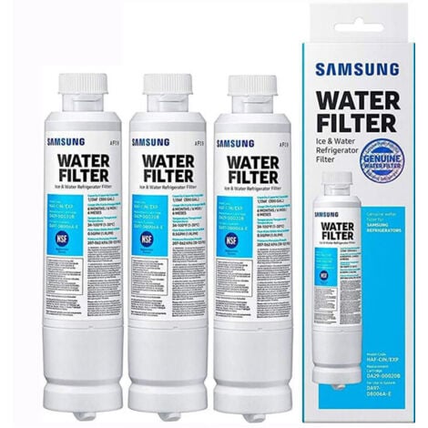 WDDNAOT Cartuccia filtro 3 pezzi Filtri acqua originali SAMSUNG DA29-00020B / HAF-CIN/EXP