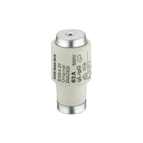 Cartuccia Fusibile Silized 500v per protezione semiconduttori super rapido, grandezza dii, e27, 16a