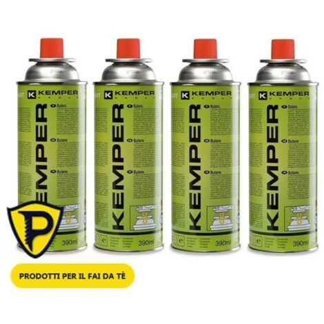 Cartuccia Gas Kemper Cp 250 Bomboletta Lunga X Fornello Portatile Campeggio