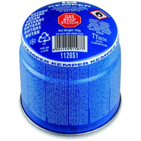 CARTUCCIA GAS TOP SAFE  gr. 190 (ml. 360) 36 PZ